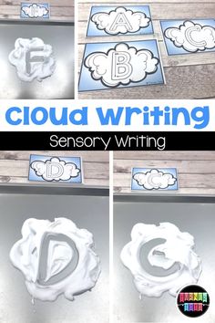 the letter b is for cloud writing