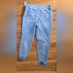 New Edgely Jeans, 5 Pocket, 4 Button Close. Mid Rise, Super Skinny Style, Light Wash 28" Length.$65 Orig. Edgely Jeans, Size 16, Mid Rise, Color Blue, Women Jeans, Women Shopping, Blue