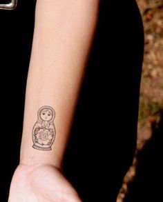 Matroishka Dolls Tattoo, Traditional Tattoo Arm, Matryoshka Tattoo, Russian Doll Tattoo, Nesting Doll Tattoo