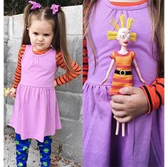 Easy Kids Costumes, Diy Girls Costumes, Fall Traditions, 80s Halloween Costumes, Dream Costume, Angelica Pickles