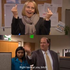 the office meme is very funny and it looks like she's doing something wrong