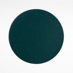 a dark green circle on a white background with space for your text or image in the center