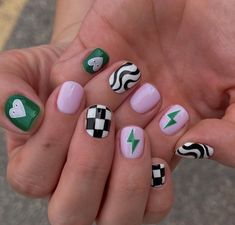 Masc Nails Ideas, Guitar Nails, Masc Nails, Hottest Summer Nails, Summer 2024 Trends, Matte Nails Glitter, January Blues, Summer Nail Ideas, Mens Nails