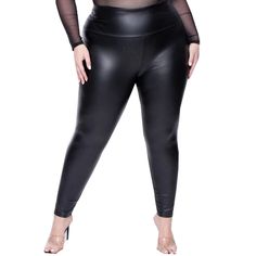 leather leggings- modern baby las vegas Leather Leggings Plus Size, Pu Leggings, Leggings Plus Size, Oversized Pants, Hip Style, Leather Pant, Shiny Fabric, Y2k Aesthetic Outfits, Spandex Leggings