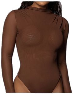 Mesh Bodysuit, Body Suit, Chocolate Brown, Light Brown, The One, Mesh, Collage, Pins, Women Shopping