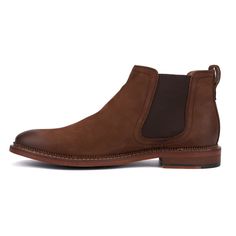 The Lyle is a stylish Chelsea boot that is a must-have for everyone. Crafted from genuine leather, it promises durability and timeless elegance throughout the seasons. With its sleek silhouette and comfortable fit, the Lyle boot offers versatile style for any occasion. Whether paired with jeans or dressed up for a formal event, its classic design ensures you always look polished and refined. Elevate your footwear collection with the enduring appeal and quality craftsmanship of the Lyle. Chelsea Boots Mens, Closed Toe Shoes, Footwear Collection, Boots Brown, Suede Sandals, Chelsea Boot, Clothing Ideas, Versatile Style, Brown Boots