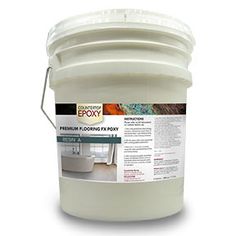 a gallon of epoxy premium flooring mix