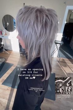 Punk Haircuts For Women Medium, Motley Crue Haircut Women, Female Rocker Hair, Heavy Metal Hairstyles Woman, Scene Hair Long Choppy Layers, Rock Chick Hair, Sassy Haircuts, Layered Hair With Bangs, Shaggy Short Hair