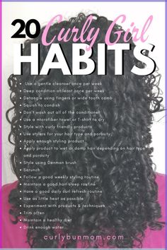 Humidity got you down? Learn how to transform your locks from frizzy to sleek with these tips, products, hair hacks, and hairstyles for frizzy hair! Curly Hair Dos, Damaged Curly Hair, Healthy Hair Routine, Conditioning Hair Mask, Hair Mask For Damaged Hair, Hair Secrets