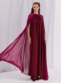 WF ATELIER Model height: 177 CM 100% Polyester Length: 145 cm Cape Dress, Dress First, Model Height, Dress Collection, Cape, Tunic Tops, Knitwear, Dresses, Quick Saves