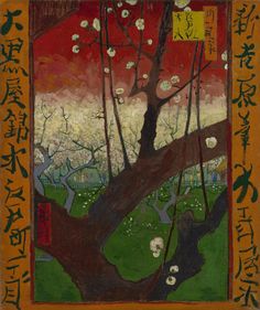 How Vincent van Gogh’s Collection of Japanese Prints Inspired His 'Art of the Future' - Flashbak Flowering Plum Tree, Vincent Van Gogh Art, Vincent Van Gogh Paintings, Arte Van Gogh, Plum Tree, Van Gogh Museum, Van Gogh Paintings, Van Gogh Art, Paul Gauguin