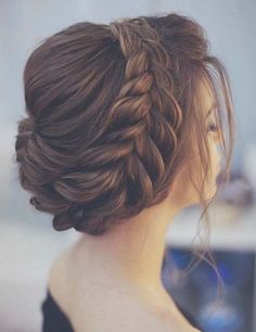 Wedding Hairstyles to Complement Your Wedding Dress Gorgeous Braids, Wedding Hair And Makeup, Braid Styles, Bridesmaid Hair