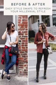 Are you a millennial looking to spruce up your wardrobe? Then you've come to the right place. In this article, we'll be showing you 17 millennial fashion swaps you can make to give your outfit a fresh and updated look. From swapping out your traditional jeans and a T-shirt for an edgier vibe, to bringing comfort to the office, you'll learn fashion ideas for millennials that will be sure to turn heads. Keep reading to find out more! Cozy Outfit Work, 2024 Outfit Ideas For Women, Outfit Guide What To Wear, Outfit Ideas Millenial, Outdated Clothing Styles, Womens Casual Outfits 2024, Basic Minimalist Wardrobe, Clothing Must Haves Womens, Millennial Capsule Wardrobe