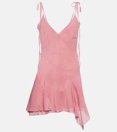 Spira Bias Cut Silk Blend Slip Dress in Pink - KNWLS | Mytheresa Dress Png, Mode Inspo, Vestido Casual, Pink Mini Dresses, Pink Outfit, Girly Outfits, Dream Clothes, Look Fashion, Pretty Dresses