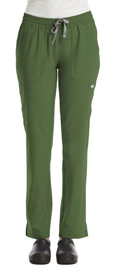 Description NEW Momentum Women's stretchy straight leg pants. 6 pockets and a wide waistband with a drawstring. Super soft breathable, moisture wicking & anti-wrinkle. Details 100% Polyester Mechanical Stretch Women's full waistband tapered leg pant Dyed-to-match drawstring Functional contrast utility loop below the waistband Two front slant patch pockets Two cargo pockets and two back patch pockets Side vents Regular inseam: 30.5" Also available in: Petite- 28" and Tall- 33" Fashion Joggers, Tall Women, Scrub Pants, Back Patch, Scrub Tops, Wide Waistband, Anti Wrinkle, Straight Leg Pants, Tapered Legs