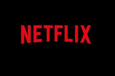 the netflix logo is shown in red against a black background that reads,'netflix '