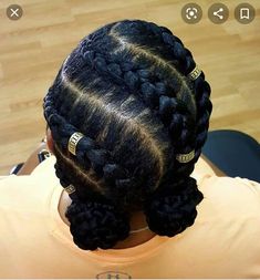 Darling Braids, Hair Collage, Goddess Braid Styles, Cabello Afro Natural, Natural Braided Hairstyles, Goddess Braids Hairstyles, Black Queens, Pelo Afro, Two Braids