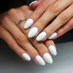 Matte White Nails, Nail Designs Pictures, White Nail Designs, Super Nails, White Nail, Ideas Nails