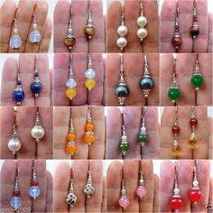 Anting Manik, Bijoux Fil Aluminium, Jewelry Making Earrings, Jade Gemstone, Homemade Jewelry, Best Jewelry Stores, Natural Jade, I Love Jewelry, Diy Schmuck