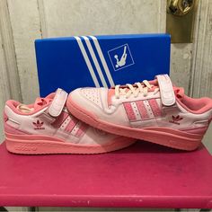 Product: Adidas Forum 84 Low Pink At Home Gy6980 Men's Size 9-10 Condition: New With Box / Deadstock / All Shoes Purchased From Major Retail Stores Also Available On My Ebay At Ram.Kicks09 Pink Sports Sneakers With Laces, Pink Skate Shoes For Light Sports With Round Toe, Pink Round Toe Skate Shoes For Light Sports, Pink Sneakers With Laces For Sports, Pink Low-top Sneakers With Laces, Pink Sporty Custom Sneakers For Light Sports, Sporty Pink Custom Sneakers For Light Sports, Sporty Custom Pink Sneakers For Light Sports, Pink Low-top Sneakers For Light Sports