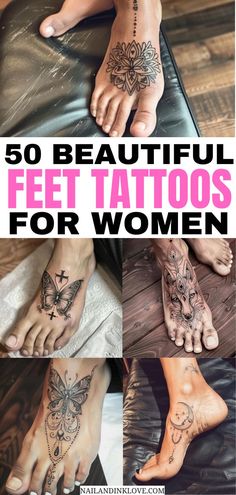 beautiful feet tattoos for women, minimalist feet tattoos for women, feet tattoos for women quotes,  feet tattoos for women flowers, simple foot tattoos, aesthetic feet tattoos, small feet tattoos for women, feet tattoos for men ideas, feet tattoos for boys Cool Feet Tattoos, Lotus Foot Tattoos For Women, Feet Tattoos For Women Quotes, Small Feet Tattoos For Women, Women Feet Tattoos, Mandala Foot Tattoos For Women, Foot Tattoo Black Women, Feet Tattoos For Men, Feet Tattoos For Women Beautiful