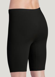 Jockey Skimmies Slipshort | Women's Skimmies | Jockey.com Seamless Mid-thigh Length Shapewear For Loungewear, Seamless 4-way Stretch Mid-thigh Bottoms, Solid Color Shapewear With Built-in Shorts For Loungewear, Casual Moisture-wicking Shorts For Playwear, Compressive Mid-thigh Length Shapewear With Soft Touch, Sporty Compressive Moisture-wicking Shorts, Sporty Moisture-wicking Seamless Shorts, Seamless 4-way Stretch Mid-thigh Shorts, Jockey Silks Pattern