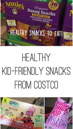 healthy kid - friendly snacks from costco