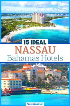 the front cover of 15 ideal nassau bananas hotels