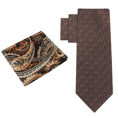 Brown Textured Tie Step into the realm of refined elegance with our luxurious solid brown silk necktie. Meticulously crafted from the finest silk, this necktie is an embodiment of timeless sophistication and impeccable style. The rich, deep brown hue exudes an air of warmth and understated charm, making it a versatile accessory for a range of occasions. Available in two width options, 3.25" inches and 2.5" inches, as well as regular and extra-long lengths of 60" inches and 63" inches respectivel Classic Brown Neckwear For Formal Occasions, Classic Brown Suit And Tie Accessories As Gift, Elegant Pocket Square For Formal Occasions, Silk Neckwear With Pocket Square For Formal Occasions, Luxury Brown Suit And Tie Accessories For Business, Elegant Formal Brown Suit And Tie Accessories, Fitted Elegant Brown Neckwear, Elegant Brown Suit And Tie Accessories For Business, Fitted Brown Neckwear For Formal Occasions