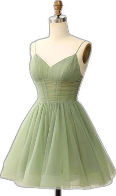 Green Homecoming Dresses, Green Tulle, Tulle Homecoming Dress, Grad Dresses, Birthday Party Dress, Hoco Dresses, Homecoming Dress, Birthday Dresses, Tahiti