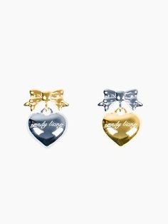 Top Rated Sandy Liang Ballerina Earrings Gold & Silver Tiktok Trending Ariana Grande Heart, Jewelry & Watches Sandy Liang Ballerina Earrings, Sandy Liang Earrings, 21st Birthday Wishlist, Ballerina Earrings, Sandy Liang, Stone Colour, Heart Fashion, Best Jewelry, Birthday Wishlist