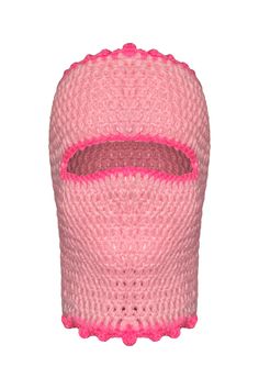 TANIJAY CROCHET BALACLAVA MASK Fortuna Headless Crochet Ski Mask Crochet Ski Mask, Balaclava Ski Mask, Crochet Balaclava, A High Ponytail, Pink Eye, Let Your Hair Down, High Ponytail, Ski Mask, Diy Crochet Projects