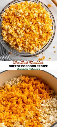 the best homemade cheesy popcorn recipe is ready in minutes and it's so easy to make