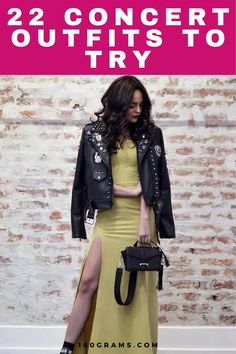 Save this pin for show-stopping concert outfit ensembles that will elevate your style game! From edgy to glamorous, these looks are sure to rock your world. #ConcertOutfits #FashionInspo #RockYourStyle Symphony Dress, Concert Outfit Rock, Pleated Denim Skirt, Concert Wear, Concert Outfit Ideas, Gothic Glam, Wedding Dress Flowy, Grunge Band, Boho Summer Outfits