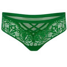 Floral lace, crossed-front elastic details & a smooth mesh back design make up this Diara Panty. Pair it with our matching Diara Contour Bra to complete the look! Green Lace Stretch Bottoms, Green Stretch Lace Bottoms, Bra Measurements, Fern Green, Adore Me, Fabric Tape, Back Design, Bra Styles, Bra Cups