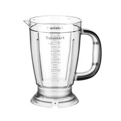 a blender is shown with the measuring cup on it's top and bottom