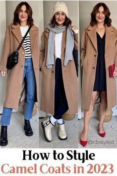 The best camel coats outfits! If you love casual winter outfits then here are some great winter street style outfits for women with camel coats. Cold winter outfits for women that are on trend for 2023. Long Wool Coat Street Style, Casual Camel Coat Outfit, New York Street Style 2023 Winter, Street Style Trench Coat, Trench Coat 2023 Trend, Winter Camel Coat Outfit, Coats 2023 Winter, Tan Wool Trench Coat Outfit, Camel Coat Outfit 2023