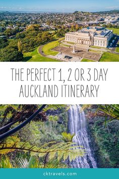 the perfect 1, 2 or 3 day ausland itinerary with text overlay