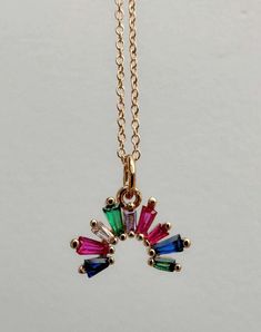 Dainty and fun, let your true colors shine with the Carousel necklace! Carousel, True Colors, Instagram Profile, Gold Plate, Jewelry Design