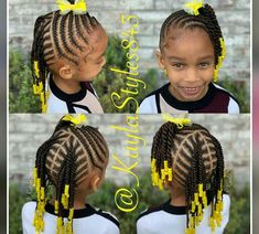 Toddler Braids, Kids Style Hair, Teenage Hairstyles, Toddler Hairstyles