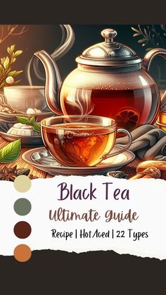 Discover the rich taste of black tea with this easy brewing guide. Explore milk and sugar variations to personalize your perfect cup. ( Black tea, tea brewing, morning tea, classic tea recipe, energy boost) Black Tea Latte Recipe, Flavored Iced Tea Recipes, Iced Tea Recipes Homemade, Hot Tea Recipes, Tea Flavors, Ginger Tea Recipe, Tea For Colds