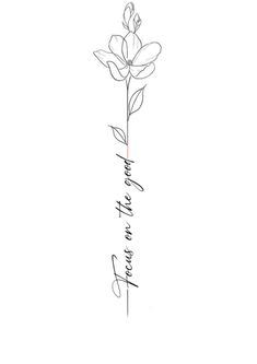 a drawing of a flower with the words, i love you to the moon and back