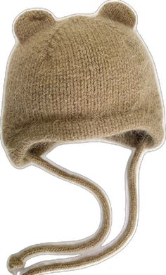 Adjustable Warm Bonnet, Adjustable Warm Solid Color Bonnet, Adjustable Knitted Beanie With Ear Flaps, Warm Adjustable Cap Bonnet, Adjustable Knitted Beige Bonnet, Warm Adjustable Brimmed Bonnet, Adjustable Warm Bonnet Cap, Knitted Adjustable Hats With Ear Flaps, Knitted Adjustable Ear Flaps Hat