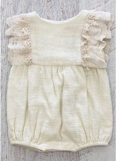 Sweet pure cotton and vintage cotton lace baby romper is the perfect outfit for a new born to 18 month .With gorgeous little ruffles of tulle and lace this is the sweetest outfit ever with room for baby to grow too . Cute Beige Cotton Bubble Romper, Summer Cream Cotton Onesie, Cream Bubble Romper With Ruffles For Baptism, Cream Ruffled Bubble Romper For Baptism, Cute Cream Bubble Romper With Ruffles, Cute Cream Cotton Bubble Romper, Cute Beige Bubble Romper With Ruffles, Cute Beige Ruffled Bubble Romper, Spring Baptism Cream Bubble Romper