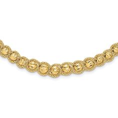 Formal Jewelry With Round Beads Chain, Formal Round Jewelry With Gold Beads, Fancy Necklace, Gold Polish, Fine Jewellery Necklace, 8 Days, Watch Video, Necklace For Women, Diamond Cut