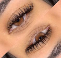 Wispy Wet Set, Wet Lashes Look Extensions, Wet Set Lash Extensions, Eyelash Ideas, Faux Eyelashes