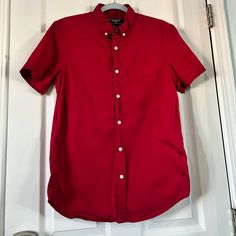 Solid Red Button Up Shirt From Forever 21. Size Is Small. Never Worn. Buttons In Tact . Shirt Appears Redder In Photos. Red Button Up, Red Button Up Shirt, Red Button Down Shirt, Forever 21 Shirts, Mens Flannel Shirt, Preppy Casual, Floral Print Shirt, Solid Red, Red Button