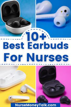 Find out the earbuds I think are the best earbuds for nurses. I have it separated out based on what phone you're using Android or iPhone. Side note you should consider these if you're a nursing student. #nursegear #nursingstudentgear #fornurses #nursingschoolgear #nursinggearaccessories Bose Sport Earbuds, Nurse Money, Nurse Gear, Best Earbuds, Nurse Stethoscope, Speaker Driver, Noise Cancelling Earbuds, Money Talks, Sport Earbuds