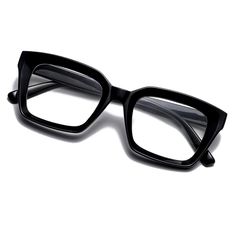 Thick Chunky Square Frame Shades For Men Women Retro Rectangle Trendy Unisex Hip Hop Y2k Retro Simple Designer Glasses Clear Lens Fashion Non-Prescription Classic Black Eyeglasses.Comfortable Wearing: The Glasses Frame Comes With Clear Lenses That Won't Hurt Your Eyes. You Can Use Them For Clothing Or Fashion Purposes. You Can Also Replace Them With Your Lenses.High Quality Materials: These Classic Style Glasses Are Made With Reinforced Composite Frames And Plastic Lenses, All Quality Details To Black Fashion Glasses, No Frame Square Glasses, Thick Rimmed Glasses Aesthetic, Black Y2k Glasses, Thick Glasses Frames For Women, Black Big Glasses, Black Square Frame Glasses, Thick Frame Eyeglasses Women, Chunky Black Glasses