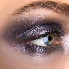 Cassiopeia: Gunmetal Gray Shimmer Eyeshadow | Rituel de Fille Silver Eyeshadow, Celestial Sphere, Halloween Eye Makeup, Halloween Eyes, Metallic Eyeshadow, Cheap Makeup, Shimmer Eyeshadow, Blue Eyeshadow, Kesha